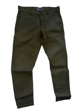 Primark Men's Slim Jeans in Dark Olive Green